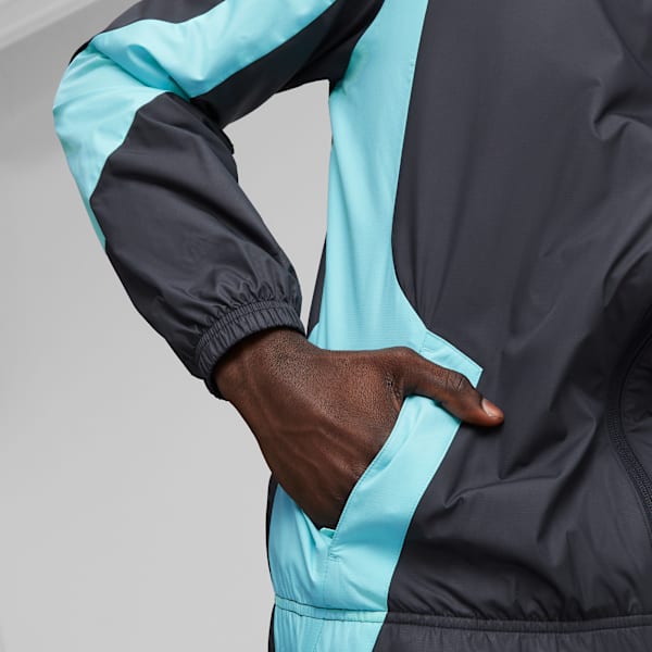 Manchester City Men's Pre-match Anthem Jacket, Dark Navy-Hero Blue-Sunset Glow, large-ZAF