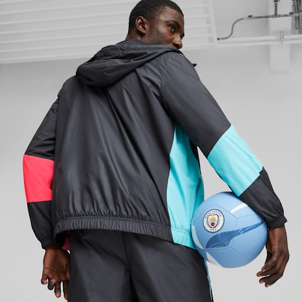Manchester City Men's Pre-match Anthem Jacket, Dark Navy-Hero Blue-Sunset Glow, large-ZAF