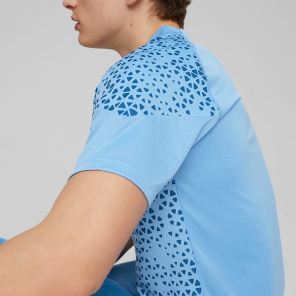 Camiseta de training de fútbol del Manchester City, Team Light Blue-Lake Blue, large-ARG