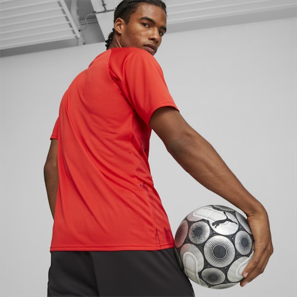 Camiseta de fútbol prematch de Independiente, PUMA Red-PUMA White, large-ARG