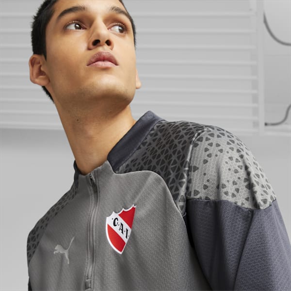 Buzo de fútbol de Independiente, Flat Medium Gray-Strong Gray, large-ARG