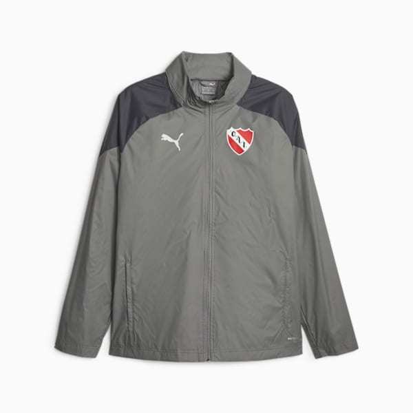 Campera de fútbol para hombre de Independiente, Flat Medium Gray-Strong Gray, large-ARG