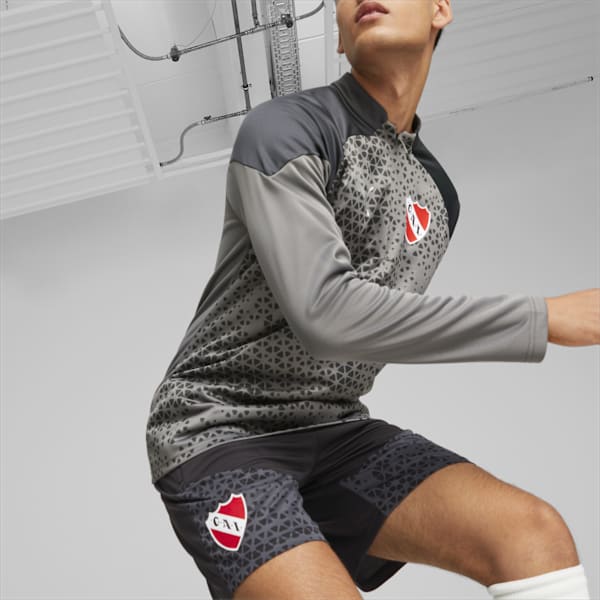 Shorts de entrenamiento para hombre de Independiente, PUMA Black-Strong Gray, large-ARG