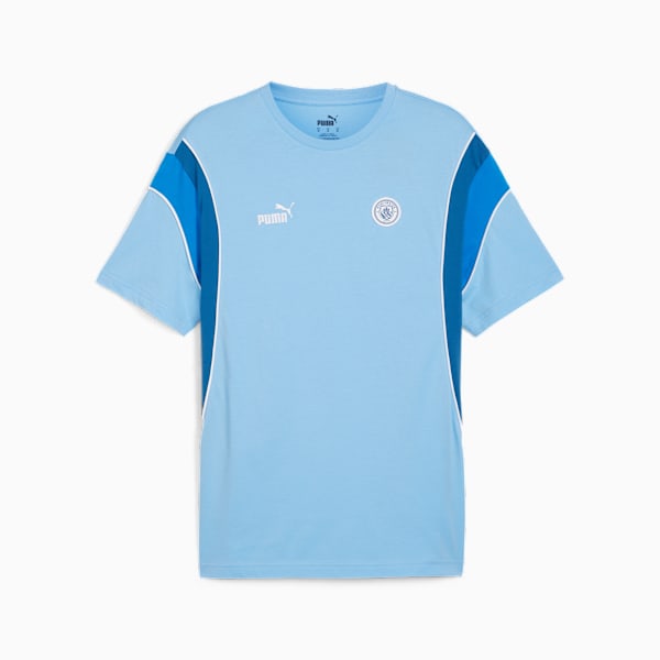 Camiseta Manchester City FtblArchive, Team Light Blue-Lake Blue, large-ARG
