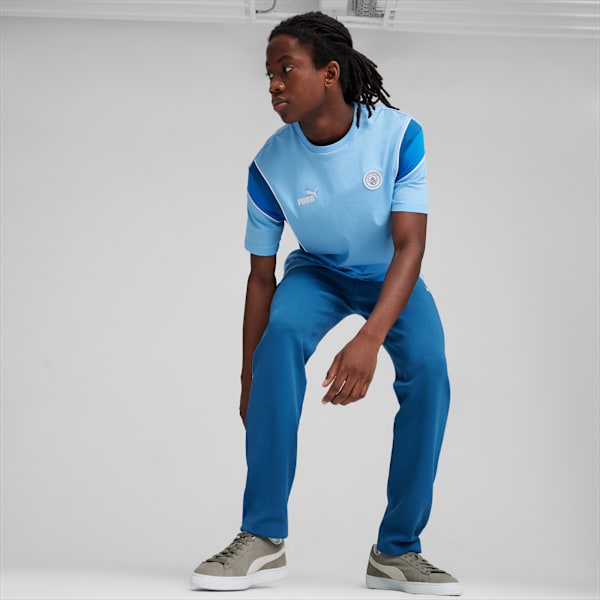 Camiseta Manchester City FtblArchive, Team Light Blue-Lake Blue, large-ARG