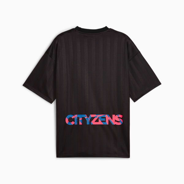 Camiseta del Manchester City FtblNrgy, PUMA Black-Sunset Glow, large-ARG