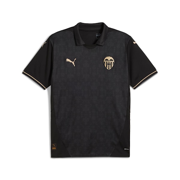 Camiseta visitante Valencia CF 24/25 para hombre, PUMA Black-PUMA Gold, large-MEX
