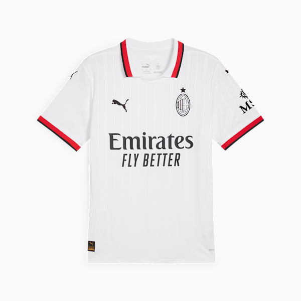 Jersey visitante réplica AC Milan 24/25 para hombre, PUMA White, large-MEX