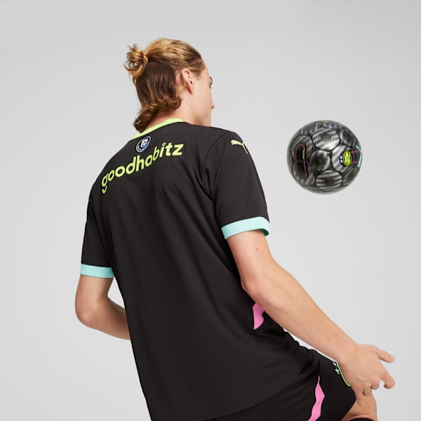 Jersey Hombre visitante PSV Eindhoven 24/25, PUMA Black-Yellow Alert, large-MEX
