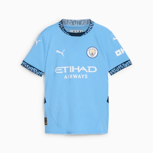 Jersey local Adolescente Manchester City 24/25, Team Light Blue-Marine Blue, large-MEX