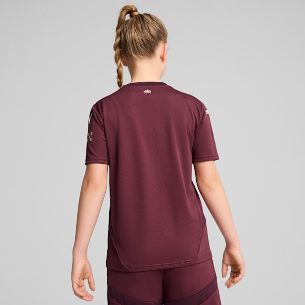 Camisa Manchester City 24/25 THIRD Juvenil, Vermelho, large-BRA