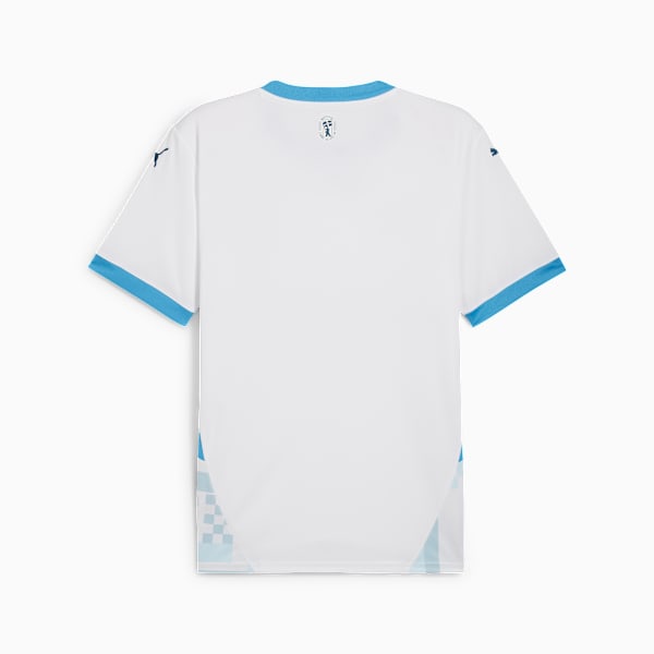 Jersey Hombre local Olympique de Marseille 24/25, PUMA White-Bleu Azur, large-MEX