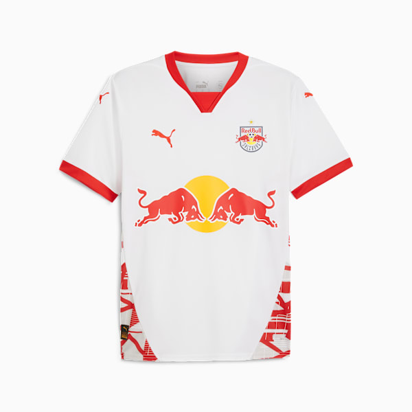 Jersey Hombre local RB Salzburg 24/25, PUMA White-PUMA Red, large-MEX
