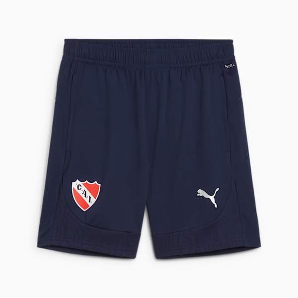 Shorts de entrenamiento C.A. Independiente para hombre, PUMA Navy-PUMA Silver, large-ARG