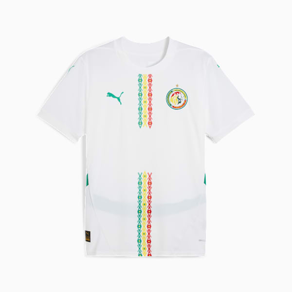 Jersey local Senegal 2025 para hombre, PUMA White-Sport Green, large-MEX