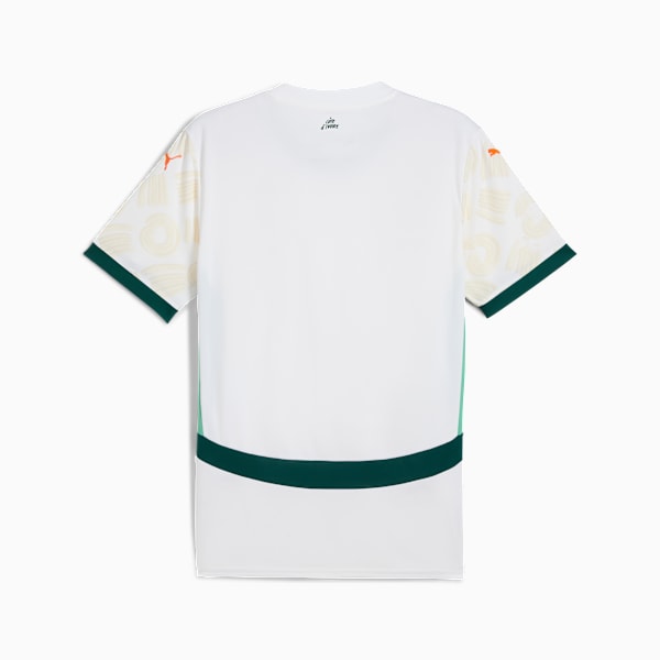 Côte d'Ivoire 2025 Away Jersey Men, PUMA White-Dark Myrtle, large-MEX