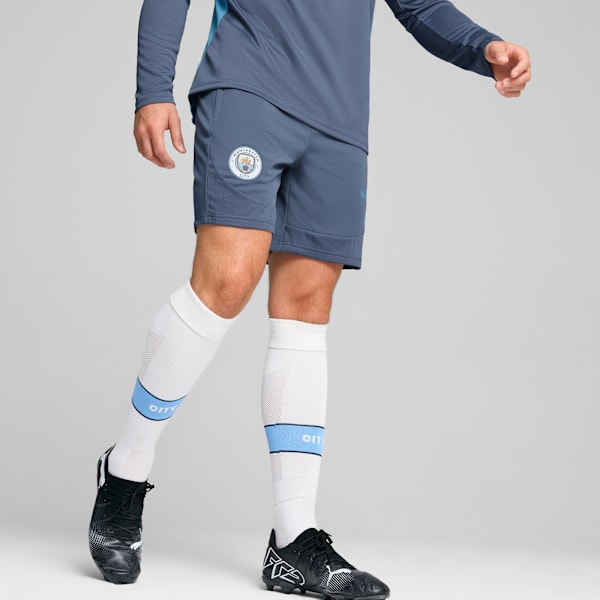 Shorts de Training Manchester City para hombre, Inky Blue-Magic Blue, large-ARG