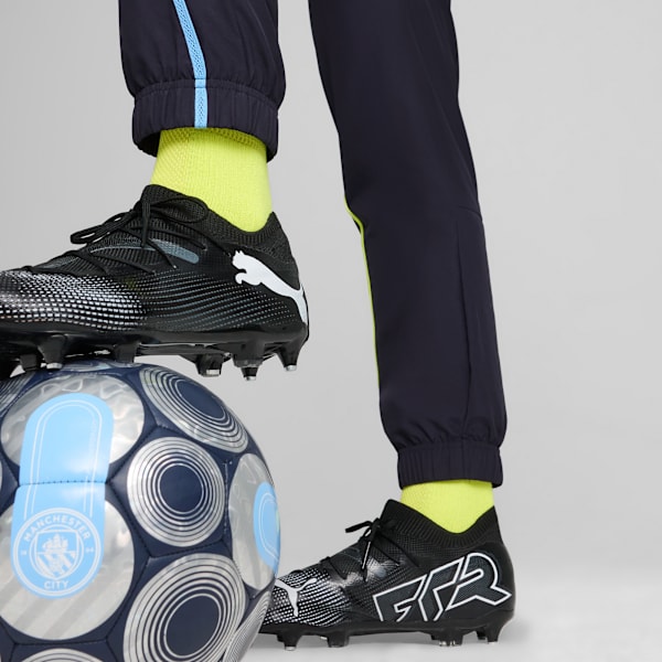 Pantalones pre-partido Manchester City para hombre, New Navy-Yellow Glow, large-ARG