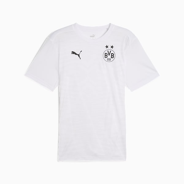 Camiseta prepartido Borussia Dortmund para hombre, PUMA White, large-ARG