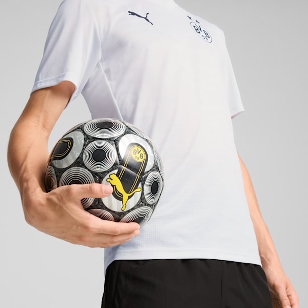 Camiseta prepartido Borussia Dortmund para hombre, PUMA White, large-ARG
