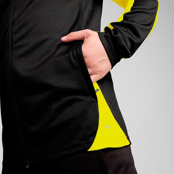 Campera de entrenamiento BVB, PUMA Black-Faster Yellow, large-ARG