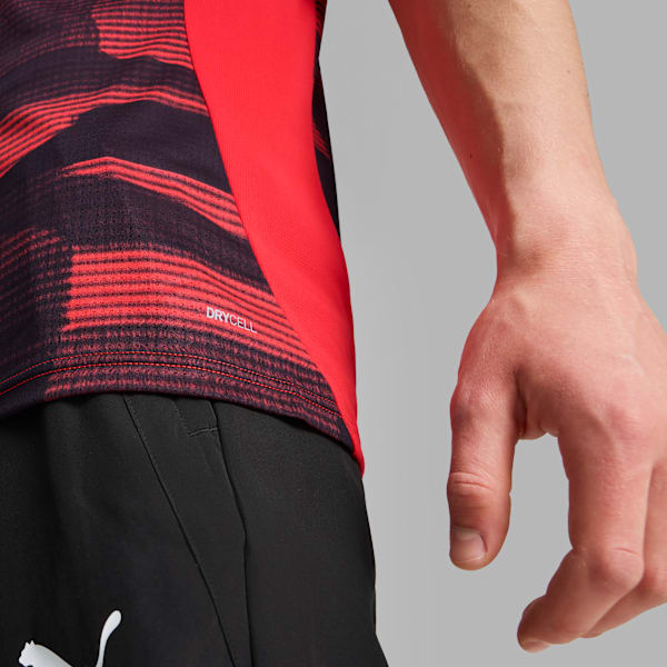 Camiseta pre-partido AC Milan para hombre, For All Time Red-PUMA Black, large-ARG