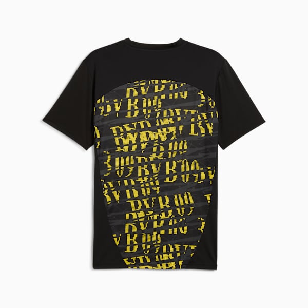 Camiseta pre-partido Borussia Dortmund 24/25 para hombre, PUMA Black-Faster Yellow, large-ARG