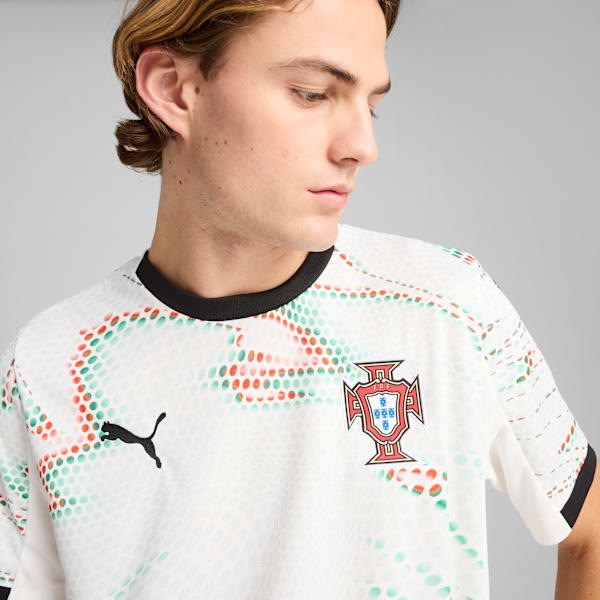 Camiseta visitante Portugal 2025 para hombre, PUMA White-PUMA Black, large-ARG