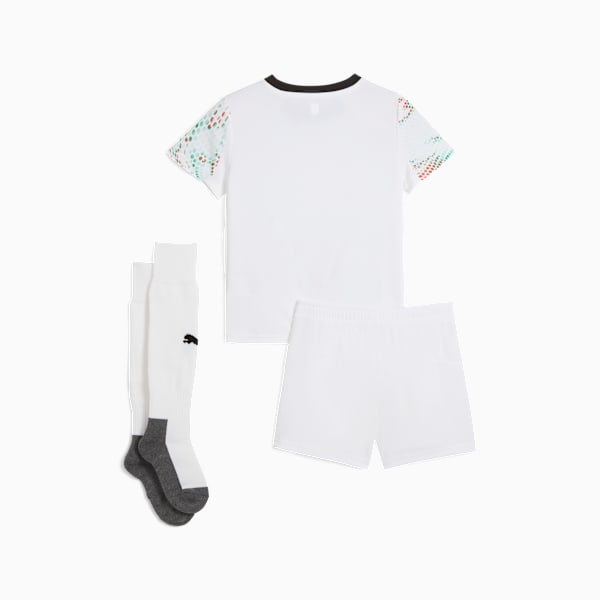 Portugal 2025 Away Minikit Kids, PUMA White-PUMA Black, large-ZAF