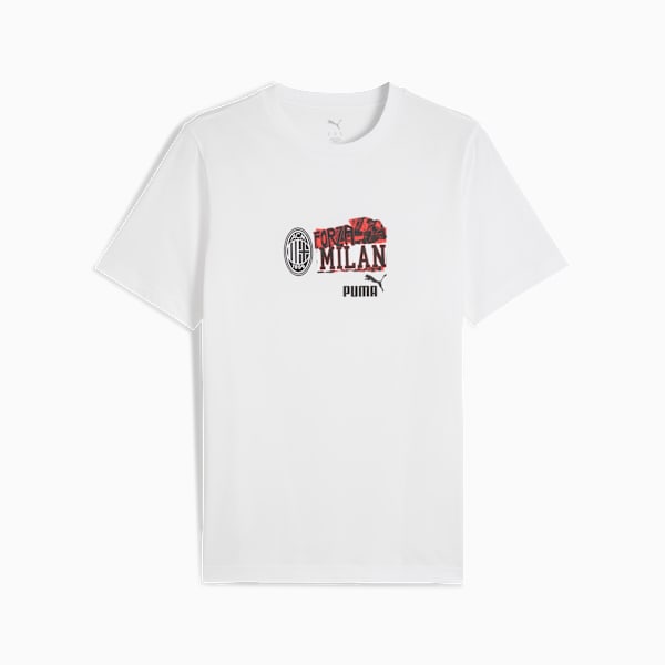 Camiseta del AC Milan ftblNRGY para hombre, PUMA White-PUMA Black, large-ARG
