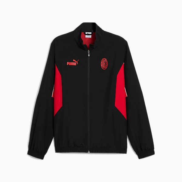 Chamarra AC Milan ftblARCHIVE para hombre, PUMA Black-For All Time Red, large-MEX