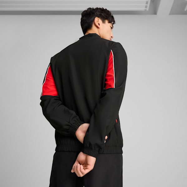 Chamarra AC Milan ftblARCHIVE para hombre, PUMA Black-For All Time Red, large-MEX