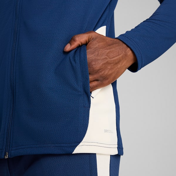Portugal Training Jacket Men, Persian Blue-Sugared Almond, large-ZAF