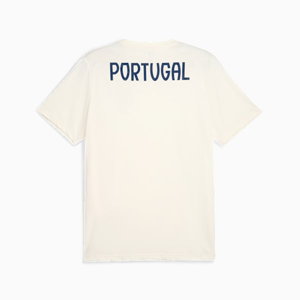 Camiseta Portugal Casuals para hombre, Sugared Almond-Persian Blue, large-ARG