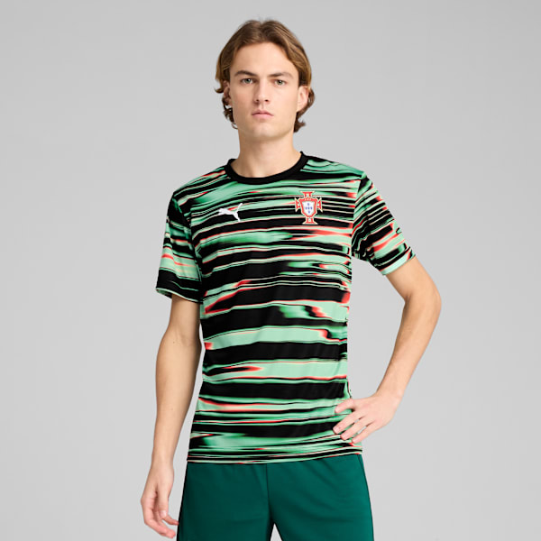 Portugal Pre-match Jersey Men, PUMA Black-PUMA White, large-ZAF