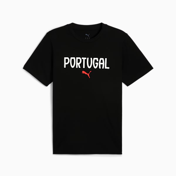 Camiseta Portugal ftblNRGY para hombre, PUMA Black, large-ARG