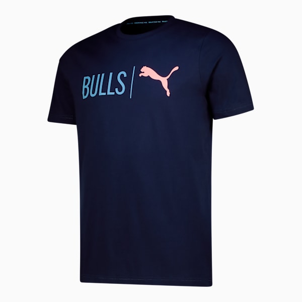 Bulls Culture Graphic Tee, PUMA Navy, large-ZAF