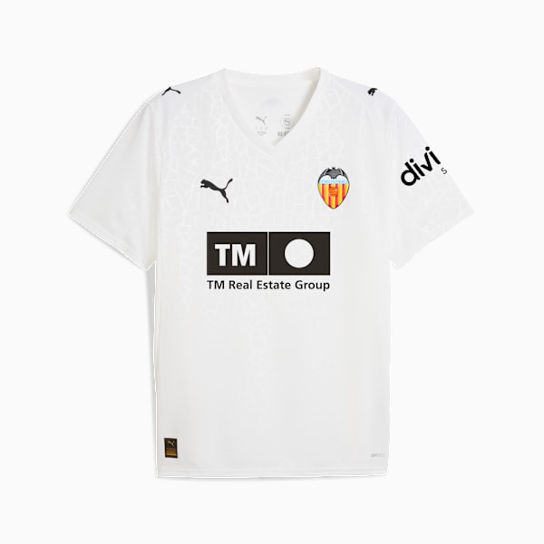 Valencia CF 25/26 Home Jersey Men, PUMA White, large-MEX