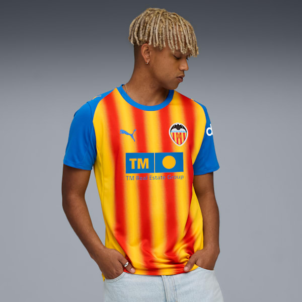 Valencia CF 25/26 Third Jersey Men, Sport Yellow-PUMA Red, large-MEX