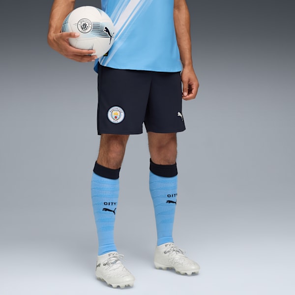 Shorts Manchester City 25/26 para hombre, Deep Navy-Team Light Blue, large-ARG