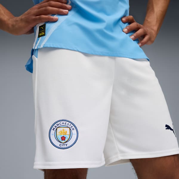 Shorts Manchester City 25/26 Masculino, PUMA White-Team Light Blue, large-BRA