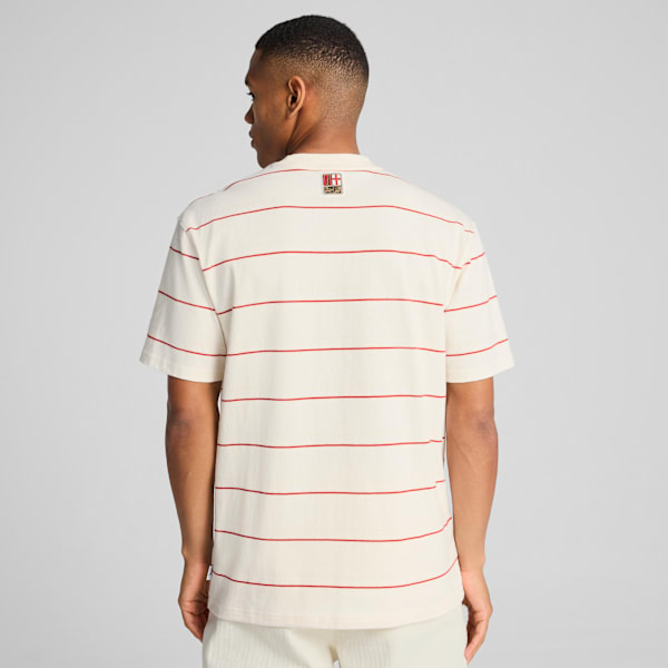 AC Milan MMQ Striped Tee Men, Warm White-Club Red, large-ZAF