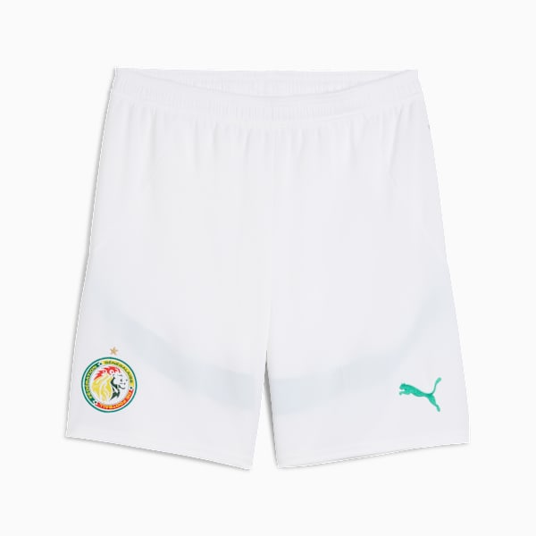 Shorts Senegal 2025 para hombre, PUMA White-Sport Green, large-ARG