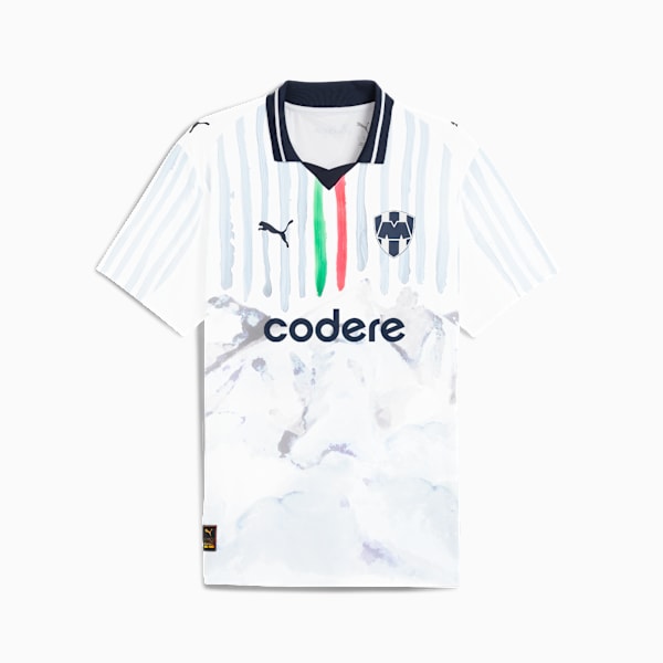 Jersey KIDSUPER x CF MONTERREY Replica Hombre, PUMA White-Deep Navy, large-MEX
