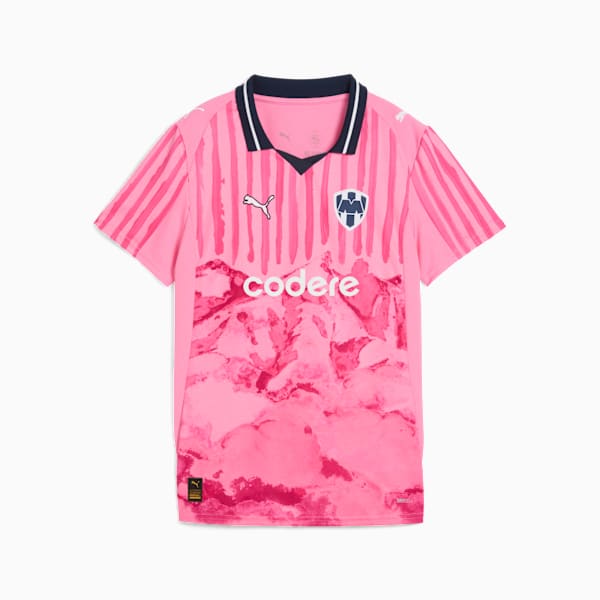 KIDSUPER x CF MONTERREY Jersey Women, Fast Pink-PUMA White, large-MEX