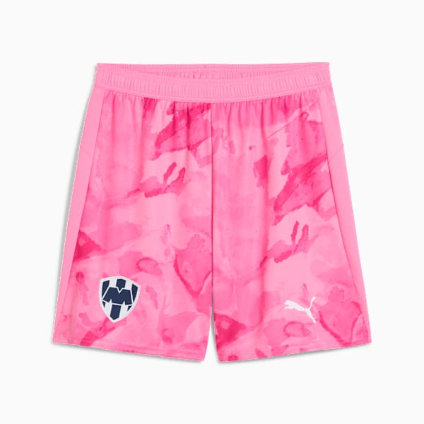 PUMA x KIDSUPER C.F. Monterrey Replica Shorts Men, Fast Pink-PUMA White, large-MEX