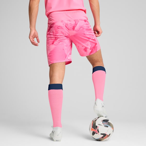 PUMA x KIDSUPER C.F. Monterrey Replica Shorts Men, Fast Pink-PUMA White, large-MEX