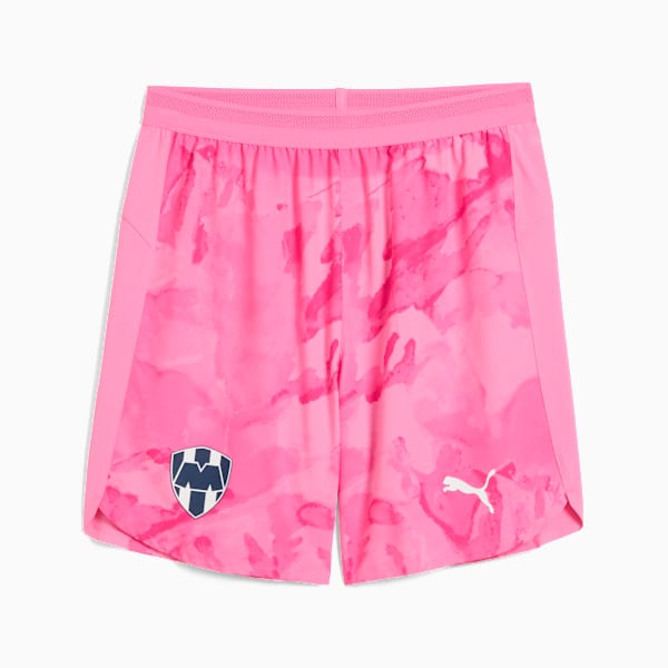 PUMA x KIDSUPER C.F. Monterrey Shorts Men, Fast Pink-PUMA White, large-MEX