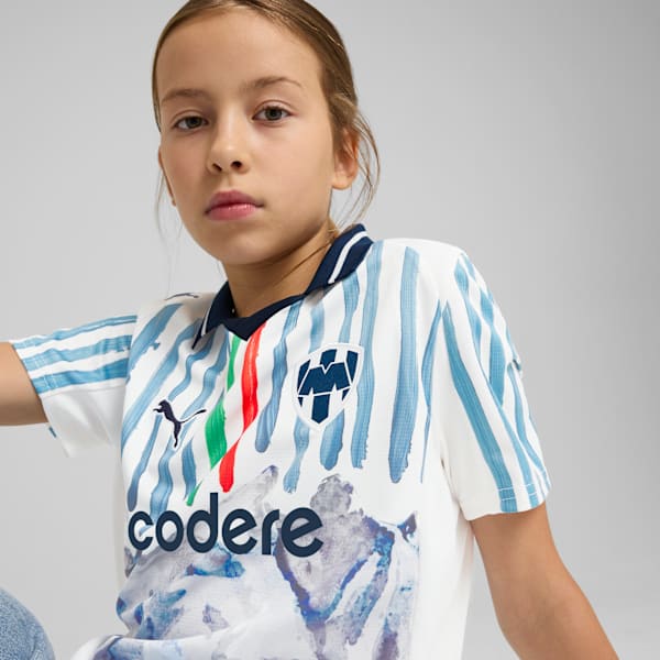 KIDSUPER x CF MONTERREY Jersey Youth, PUMA White-Deep Navy, large-MEX