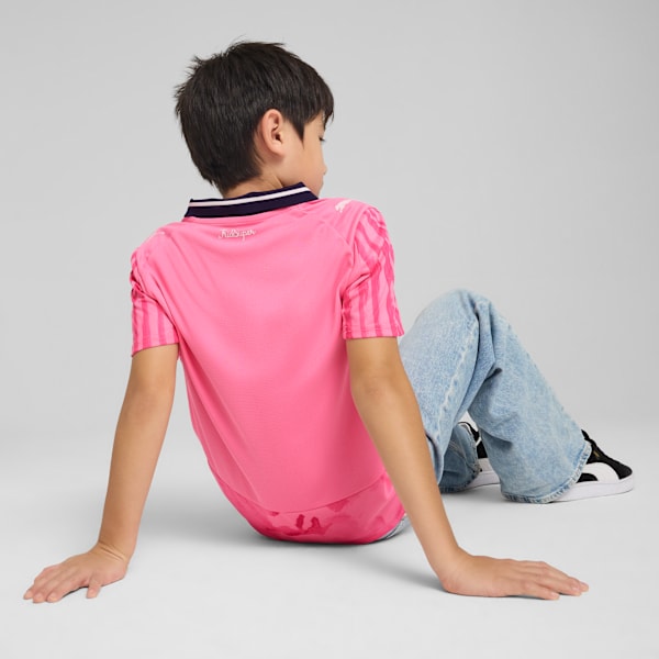 KIDSUPER x CF MONTERREY Jersey Youth, Fast Pink-PUMA White, large-MEX